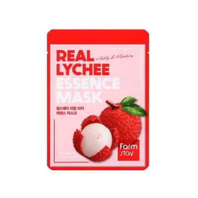 Маска за лице Farmstay Real Lychee Essence Mask 5 бр.