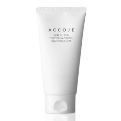 Почистваща пяна ACCOJE Vital in Jeju Purifying Peeling Cleansing Foam -150 ml.
