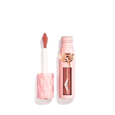 Луксозен гланц за устни с обем-усилващ ефект Charlotte Tilbury Pillow Talk Big Lip Plump Gasm Medium -Deep