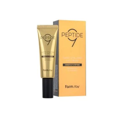 Пептиден околоочен крем Farmstay Peptide 9 Super Vitalizing Eye Cream 50 ml