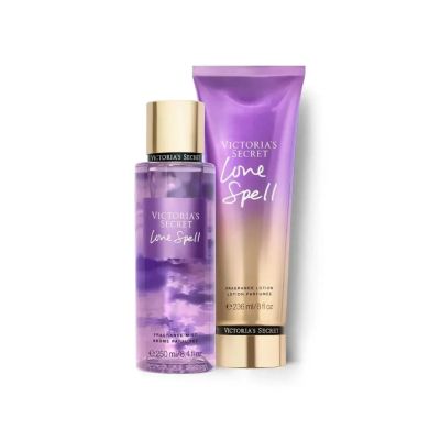 Подаръчен комплект Victoria's Secret Love Spell – Парфюмен спрей и лосион за тяло