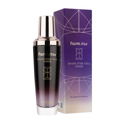 Тонер за лице с гроздови стволови клетки Farmstay Grape Stem Cell Toner 130ml