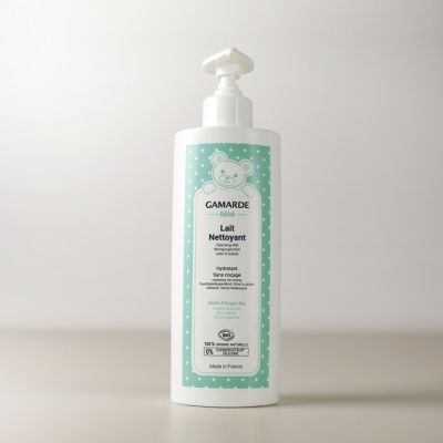 Био почистващо мляко за бебета Gamarde Baby Cleansing Milk 400ml