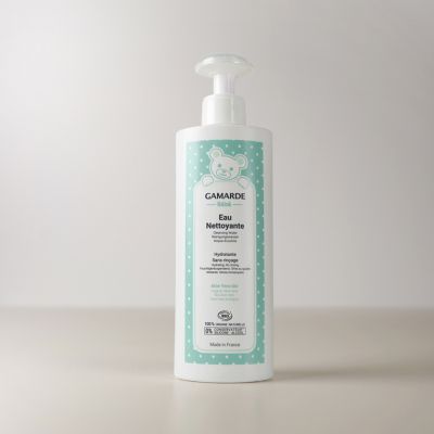 Био почистваща вода за бебета Gamarde Baby Cleansing Water 400ml