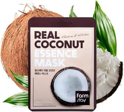 Маска за лице Farmstay Real Coconut Essence Mask 5 