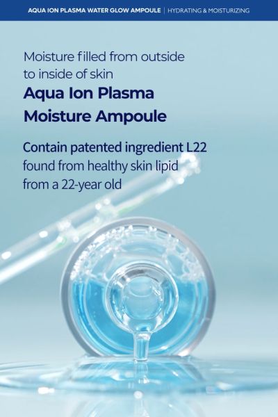 Ампула за сияйна и хидратирана кожа Dr.Melaxin Aqua Ion Plasma Water Glow Ampoule 50 ml