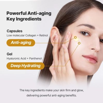 Анти-ейдж крем  SUNGBOON EDITOR Deep Collagen Retinol Power Boosting Capsule Cream 50 ml