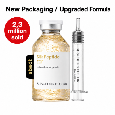 Интензивно хидратираща ампула с пептиди за стегната и гладка кожа Sungboon Editor Silk Peptide EGF Intensive Ampoule 40 ml