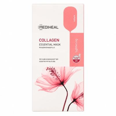 Колагенова шийт маска за стегната и хидратирана кожа  MEDIHEAL Collagen Essential Mask 