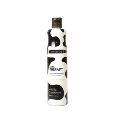 Подхранващ млечен шампоан за суха и увредена коса Morfose Milk Therapy Creamy Milk Shampoo 500 ml